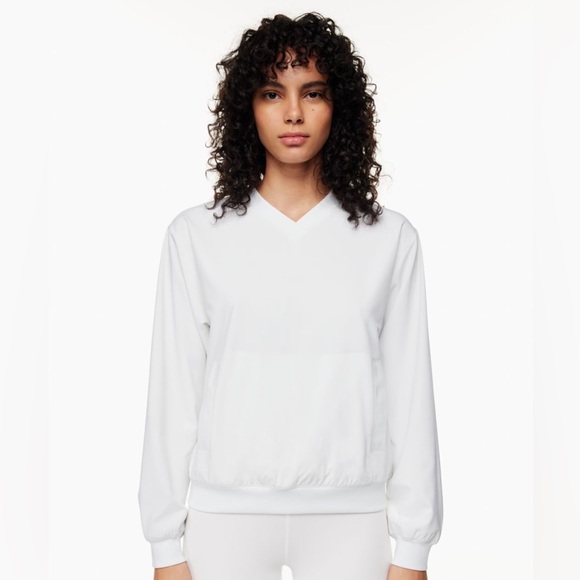 NWT TNA Move Area Women's White  Longsleeve - XS - Picture 3 of 9